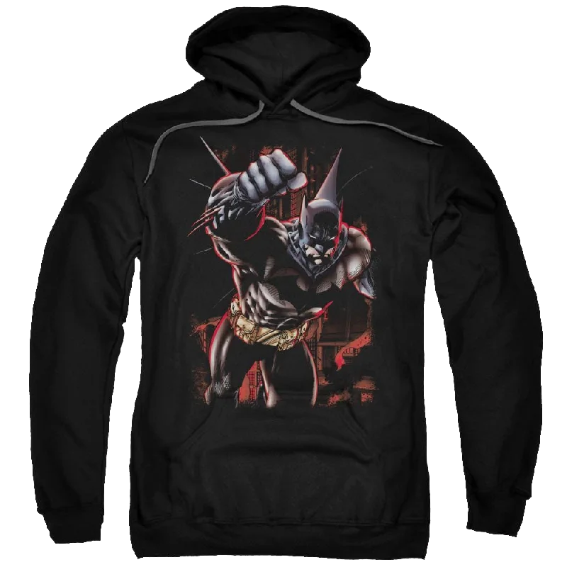 Batman Crimson Knight - Pullover Hoodie Blouson Sleeve Pullover