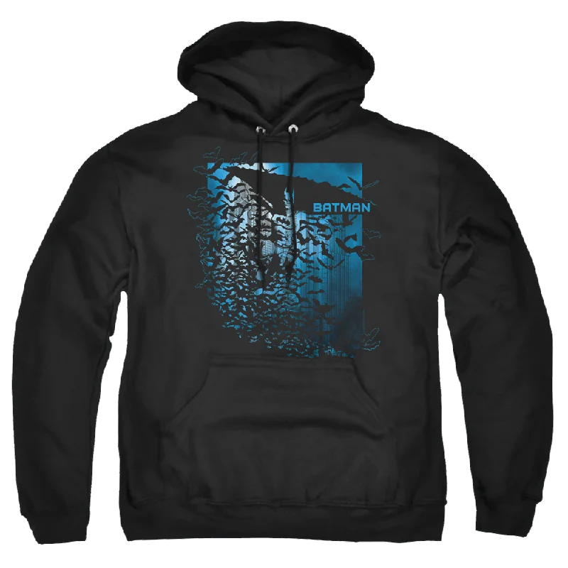 Batman Bat Among Bats - Pullover Hoodie High Neck Pullover