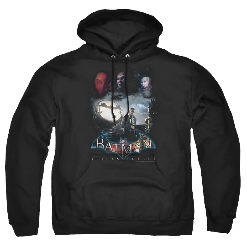Batman - Arkham Villain Storm - Pullover Hoodie Ruffled Neck Pullover