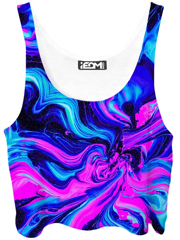 Free Flow Crop Top Fashionable Trendy Casual