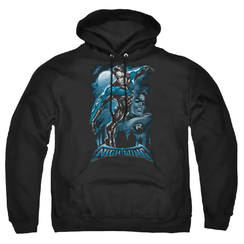 Batman All Grown Up - Pullover Hoodie Saggy Sleeve Comfort