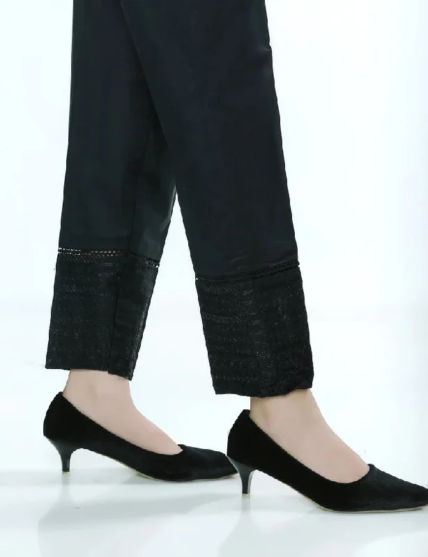 Lakhany 01 Piece Embroidered Stitched Trousers LSM-T-58-Black Trousers Exclusive Limited Lakhany 01 Piece Embroidered Stitched Trousers LSM-T-58-Black Trousers Exclusive Limited