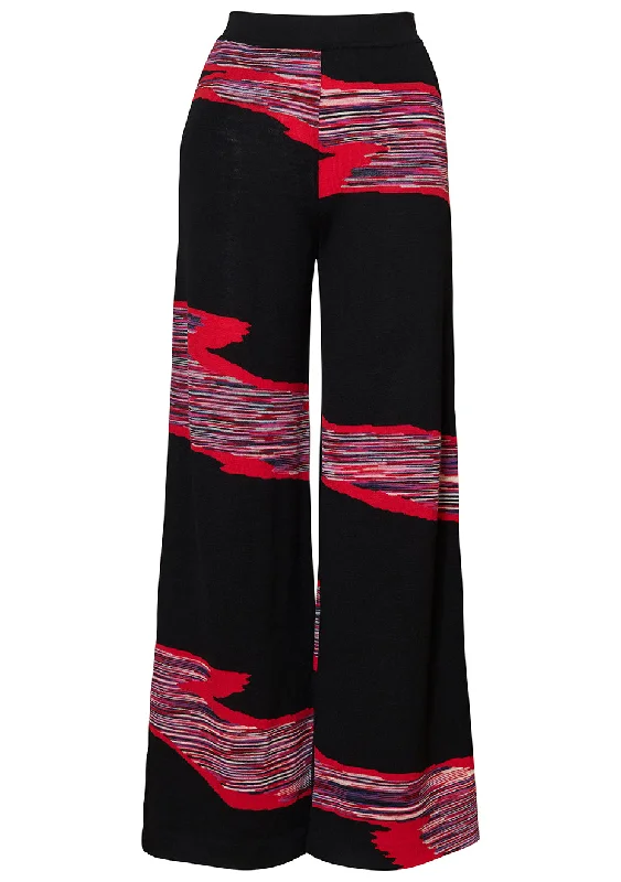 Wool Palazzo Trousers Trousers Travel Practical