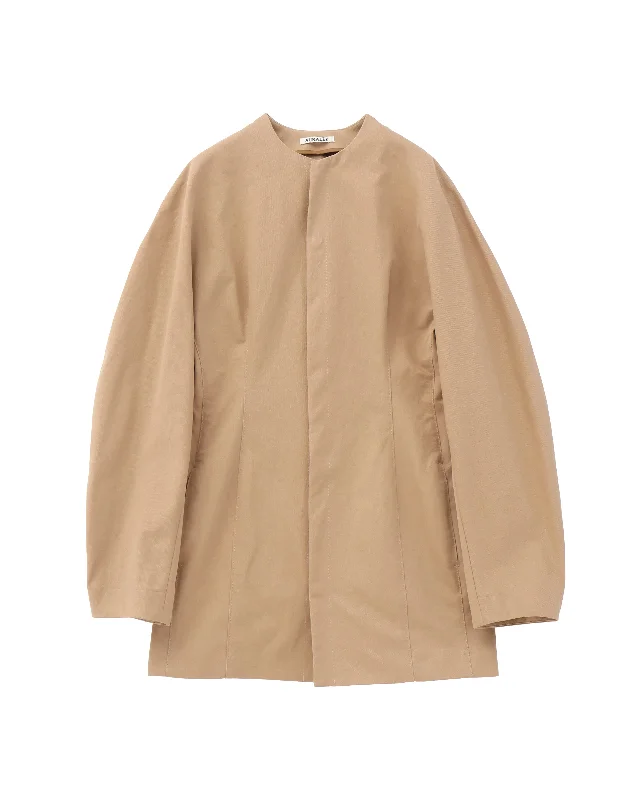 WASHED FINX CHINO HALF COAT Blazer Duffle Coat Pea Coat