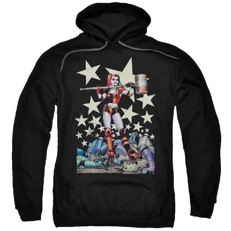 Batman Hammer Time - Pullover Hoodie Honey Neck Pullover