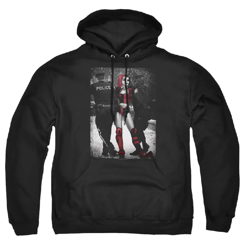 Batman Arrest - Pullover Hoodie Textured Knit Design