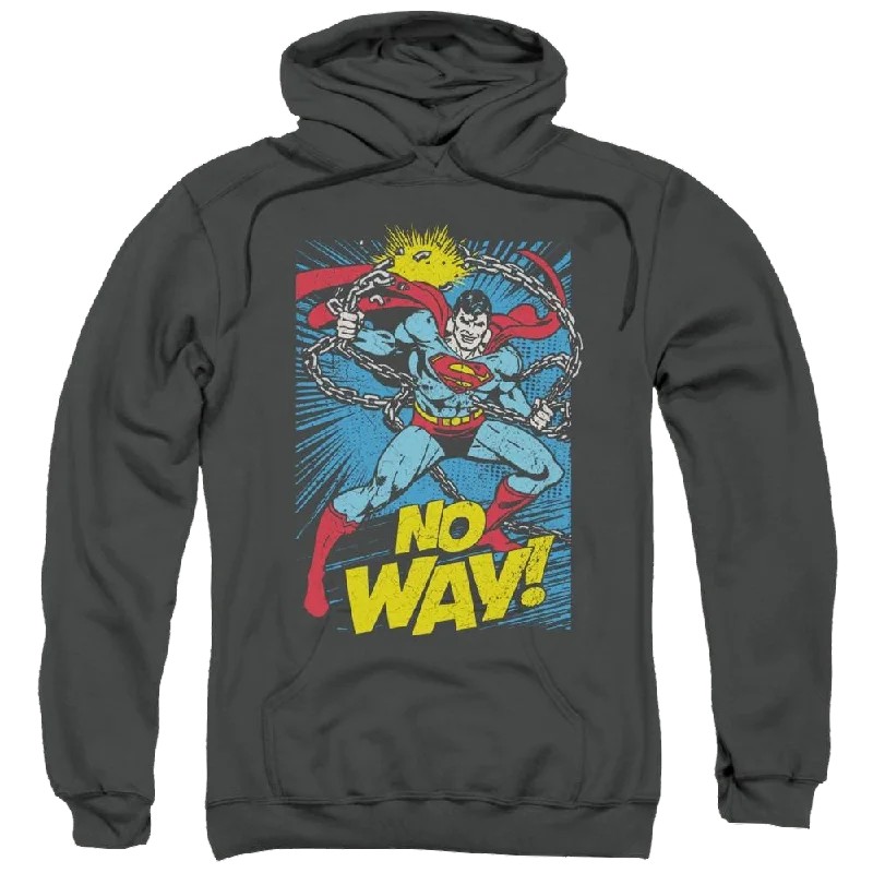 DC Comics No Way - Pullover Hoodie Peter Pan Collar