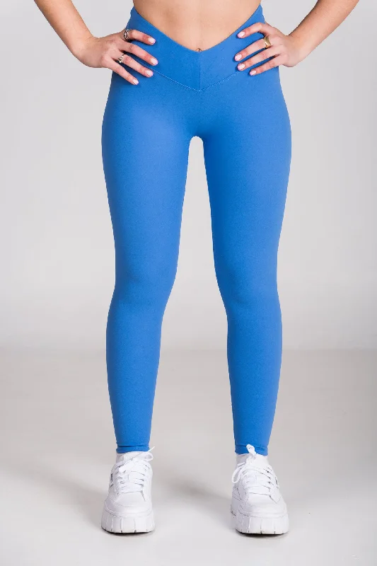 LYOM™ Air Space Leggings - Sapphire Stylish Sporty Performance Leggings