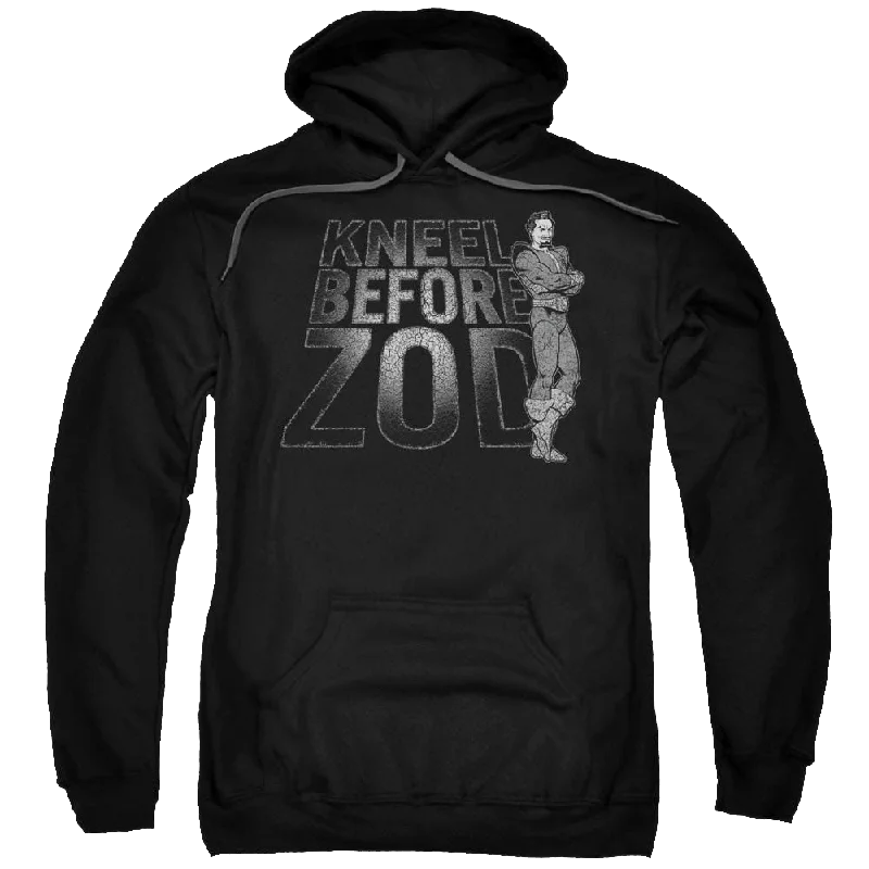 DC Comics Kneel Zod - Pullover Hoodie Chunky Knit Pullover