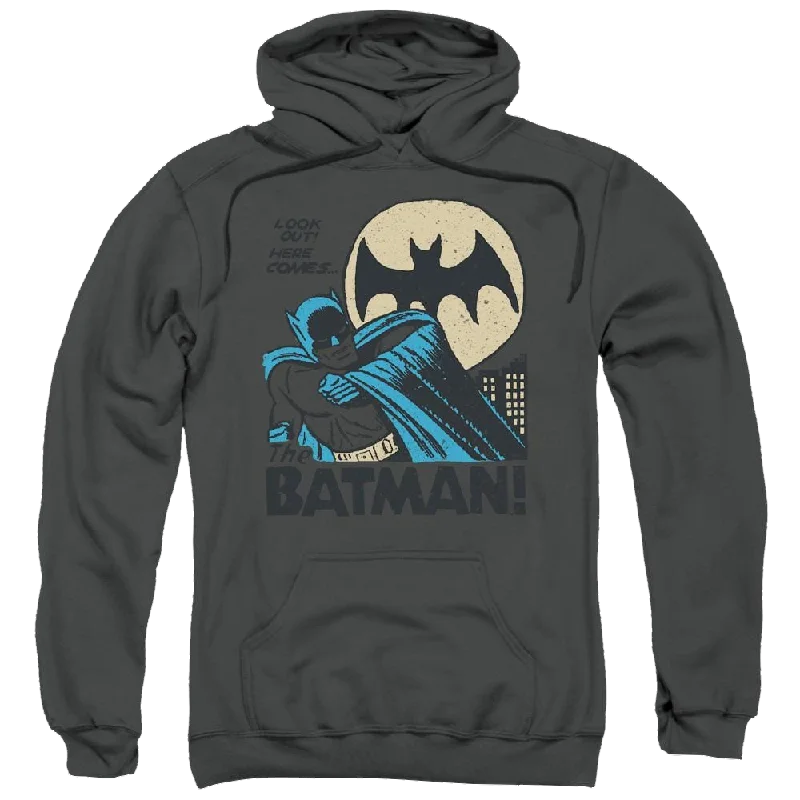 DC Comics Look Out - Pullover Hoodie Scalloped Neck Pullover