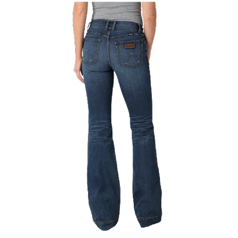 112328737 Wrangler Women's Retro Mae Trouser Mid Rise Jean - Blair Trousers Polka Dot Cute 112328737 Wrangler Women's Retro Mae Trouser Mid Rise Jean - Blair Trousers Polka Dot Cute