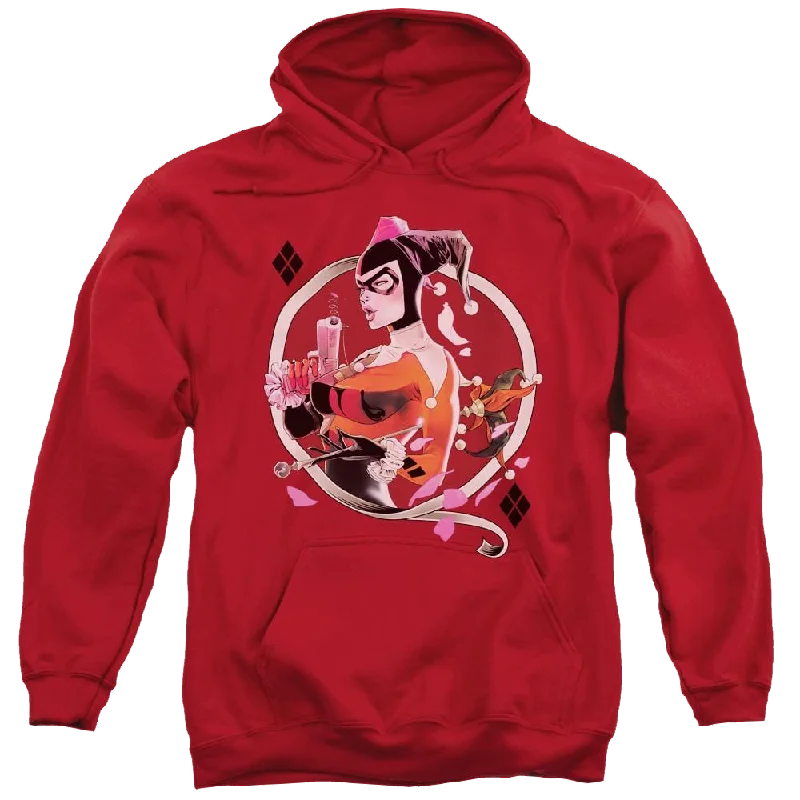 Batman Harley Q - Pullover Hoodie Boat Neck Sweater
