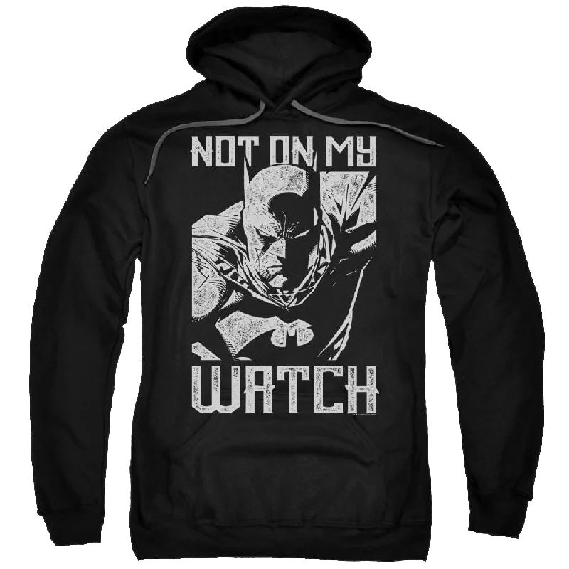 Batman Watch - Pullover Hoodie Bardot Neck Top