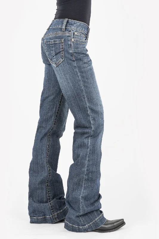 Stetson Womens Blue Cotton Blend Vertical Seaming 214 Trouser Jeans Trousers Essential Wardrobe Stetson Womens Blue Cotton Blend Vertical Seaming 214 Trouser Jeans Trousers Essential Wardrobe