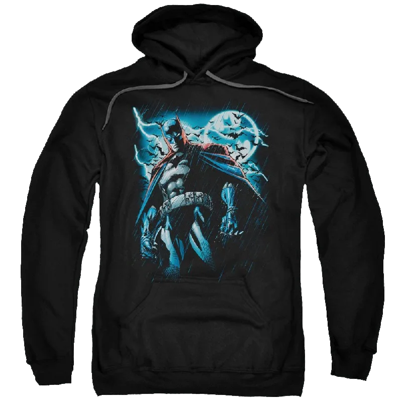 Batman Stormy Knight - Pullover Hoodie Surplice Neck Pullover