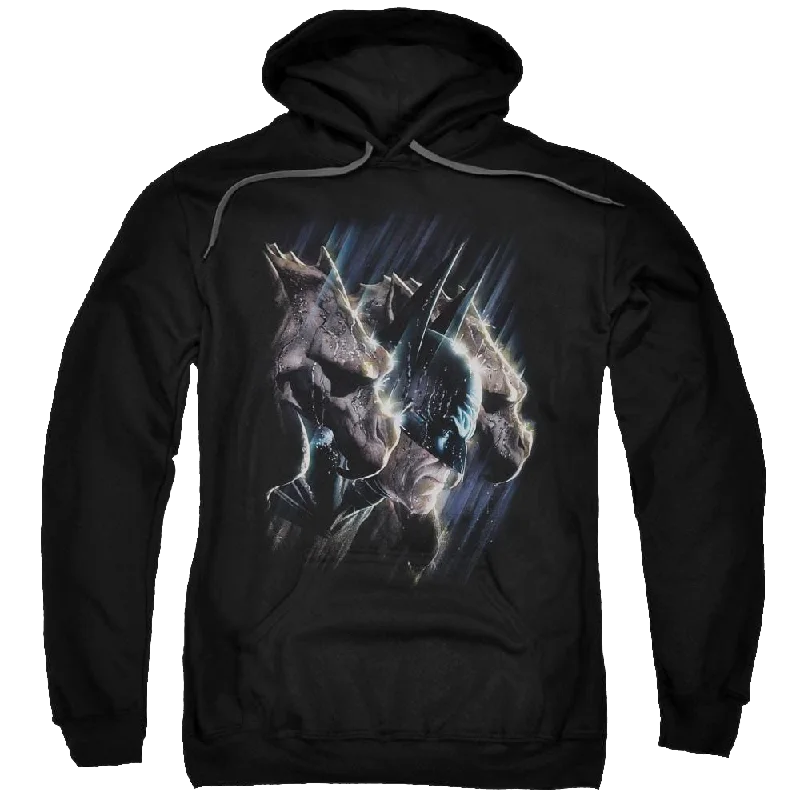 Batman Gargoyles - Pullover Hoodie Turtleneck Warm Pullover