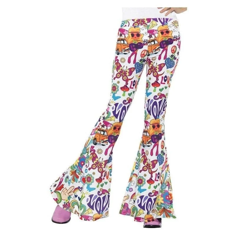 70s Groovy Flared Trousers Ladies Trousers Custom Made