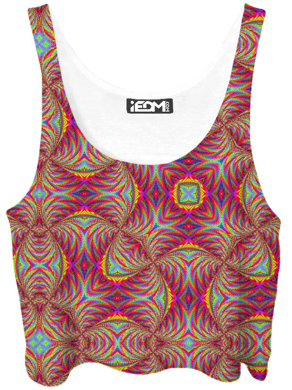 All The Faves Crop Top Thin Crop Top Open Front Quick Dry