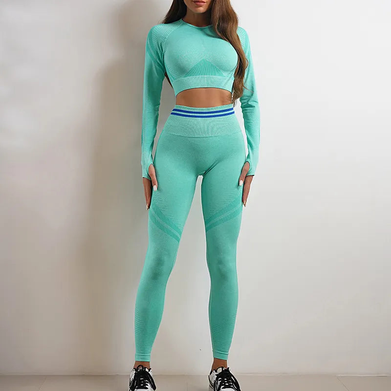 Green Leggings Set