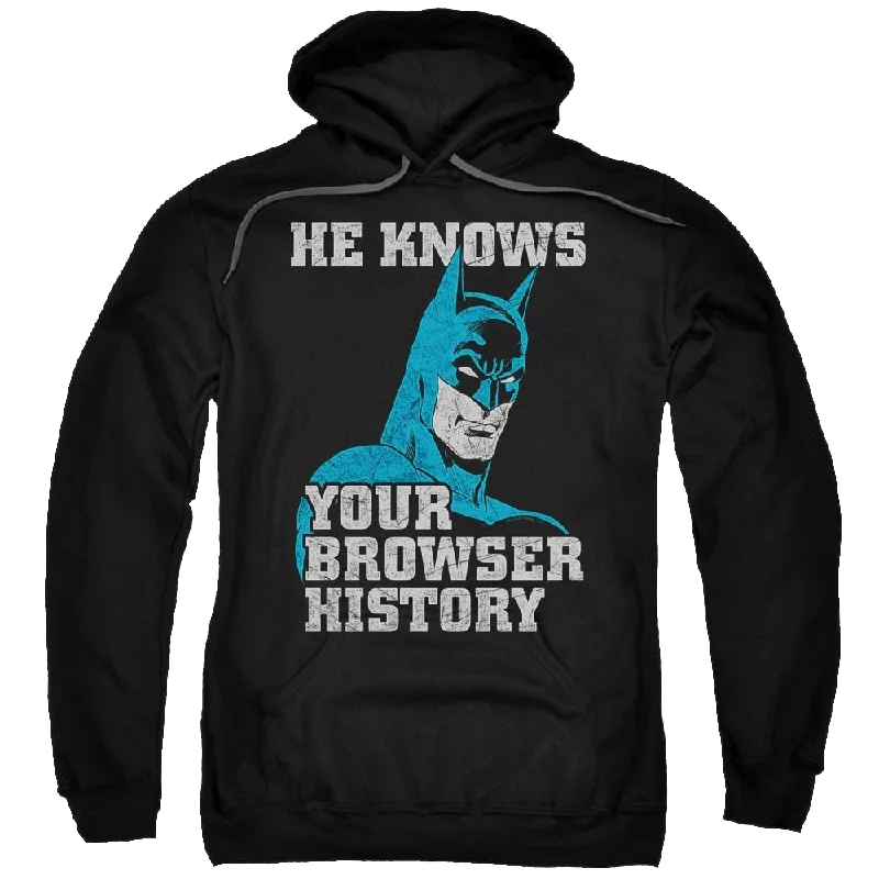 Batman Batman Knows - Pullover Hoodie Oblong Neck Pullover