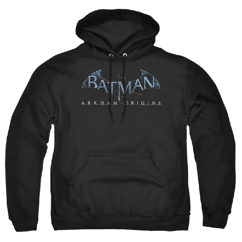 Batman - Arkham Logo - Pullover Hoodie Cashmere Luxurious Pullover