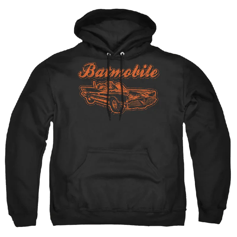 Batman Batmobile - Pullover Hoodie Cowl Neck Pullover