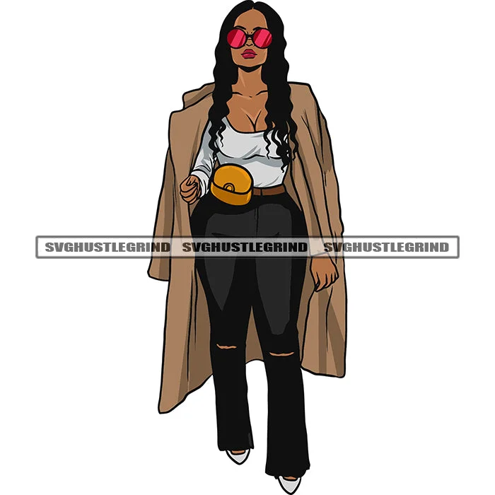 Gangster African American Woman Wearing Sunglass And Coat Design Element Curly Long Hairstyle White Background SVG JPG PNG Vector Clipart Cricut Silhouette Cut Cutting Pleated Ruffled tiered Gangster African American Woman Wearing Sunglass And Coat Design Element Curly Long Hairstyle White Background SVG JPG PNG Vector Clipart Cricut Silhouette Cut Cutting Pleated Ruffled tiered