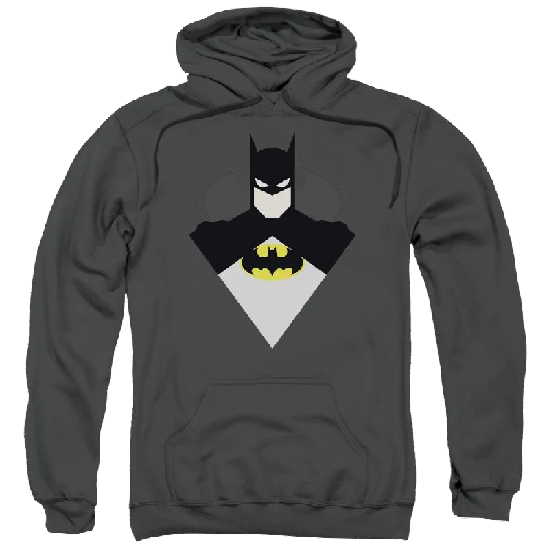 Batman Simple Bat - Pullover Hoodie Thin Wool Pullover