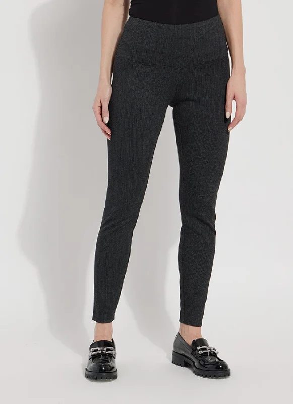 Signature Legging | Mouline Lines Trendy Flared Leggings