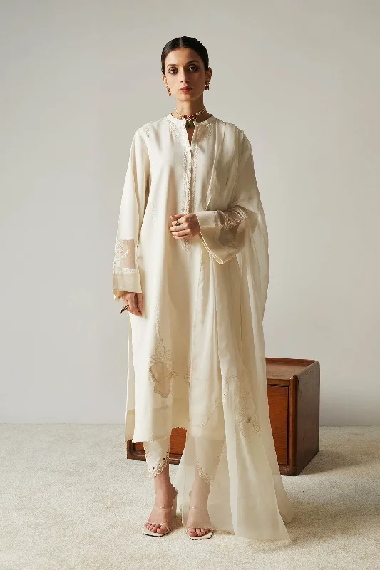 Embroidered Kameez Trouser Dupatta Pakistani Dress Trousers Office Stylish