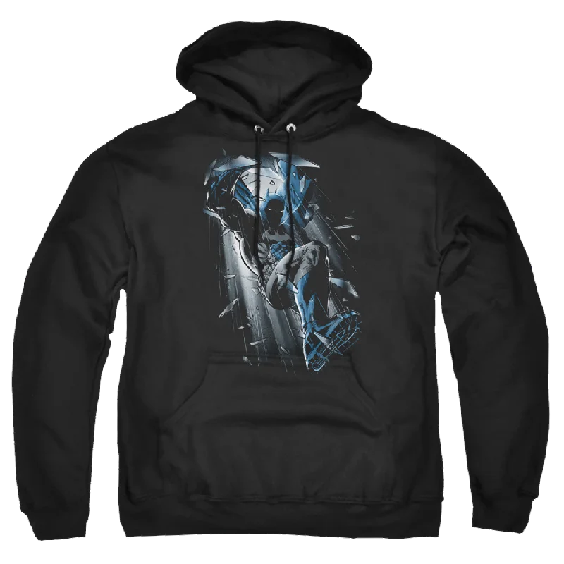 Batman Bat Crash - Pullover Hoodie Cable Knit Chunky