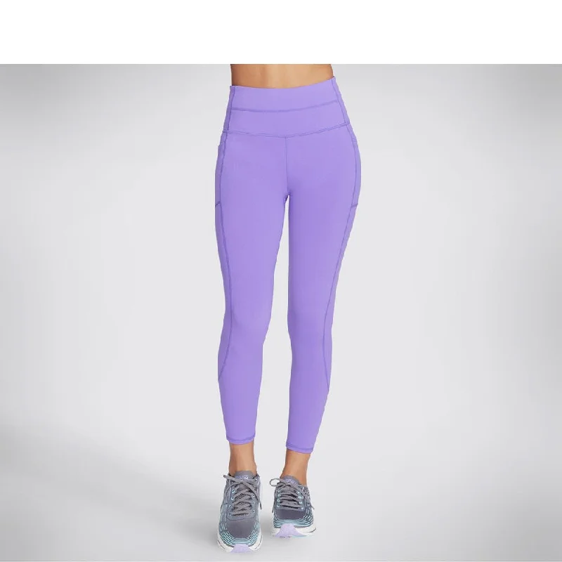 Skechers GOWALK Wear High-Waisted 7/8 Legging Fashionable Embroidered Detail Leggings