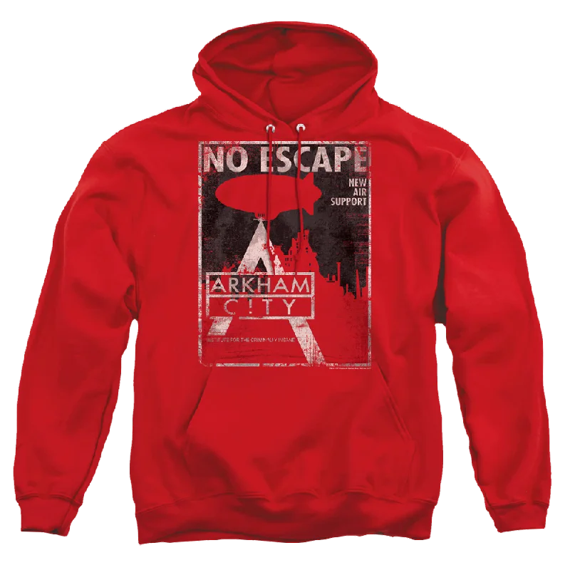 Batman - Arkham No Escape - Pullover Hoodie Keyhole Neck Pullover