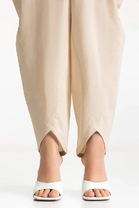 Gul Ahmed Stitched Lawn Dyed Tulip Trouser KTR-43059 Trousers Handmade Artisanal