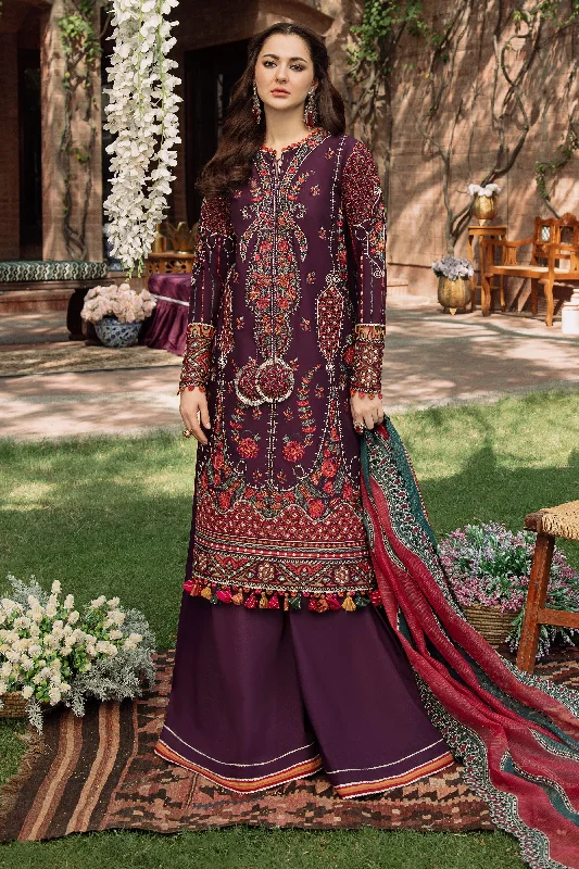 Purple Pakistani Dress Salwar Kameez Trouser Style Trousers Formal Black