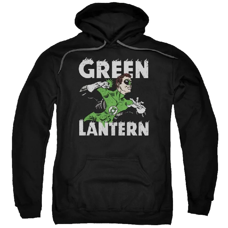 DC Comics Hal Power - Pullover Hoodie Fitted Ribbed Sweater