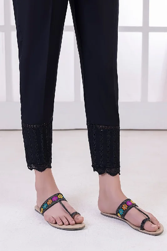 Lakhany 01 Piece Embroidered Trousers - LSM-T-3104 (B) Trousers cozy comfortable
