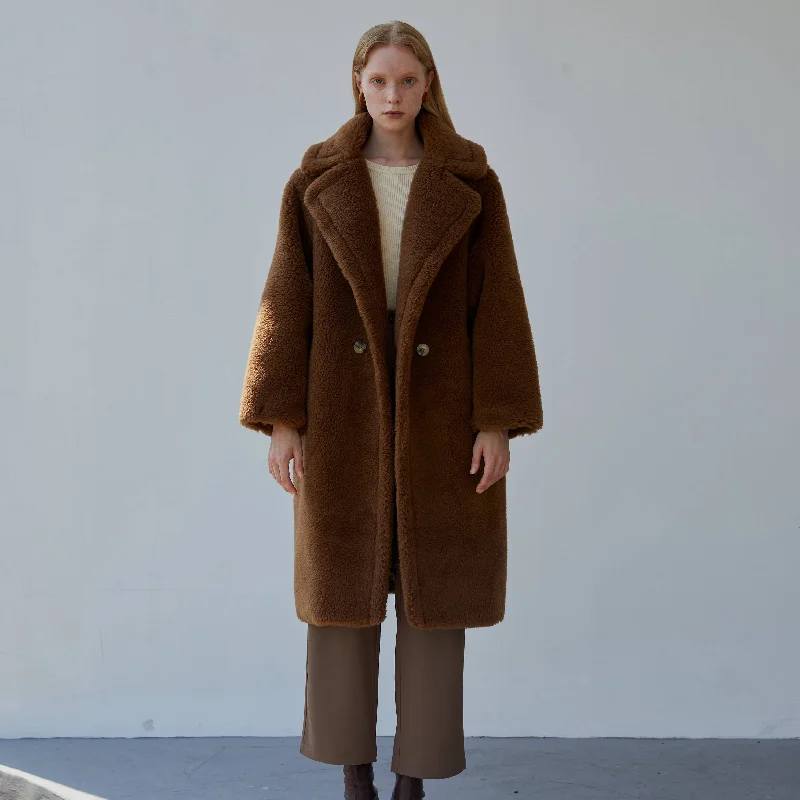 The Teddy Coat Striped Polka Dot Solid