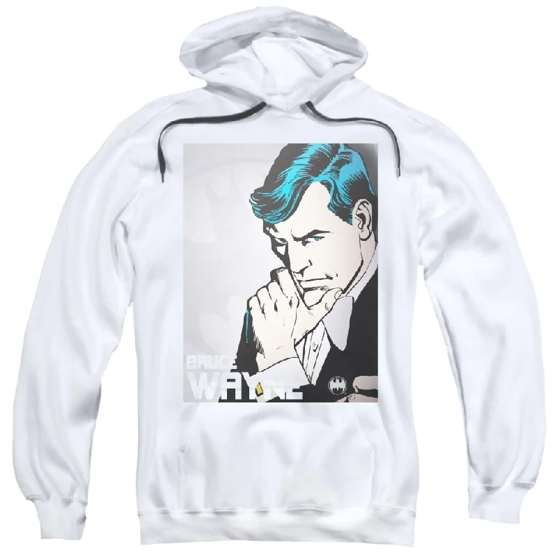 DC Comics Bruce Wayne - Pullover Hoodie Leg Sleeve Comfort