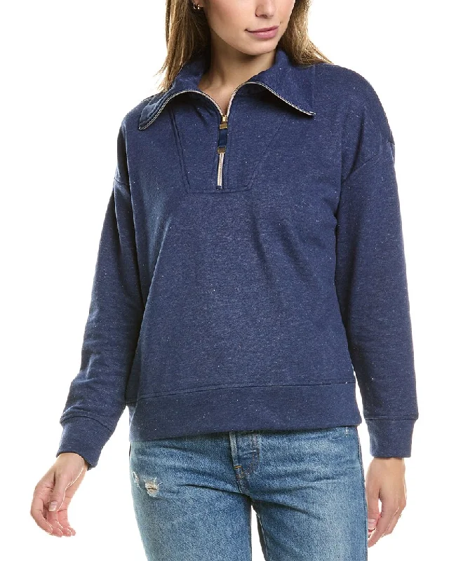 Nanette Lepore PLAY French Terry Pullover Oversized Cozy Pullover