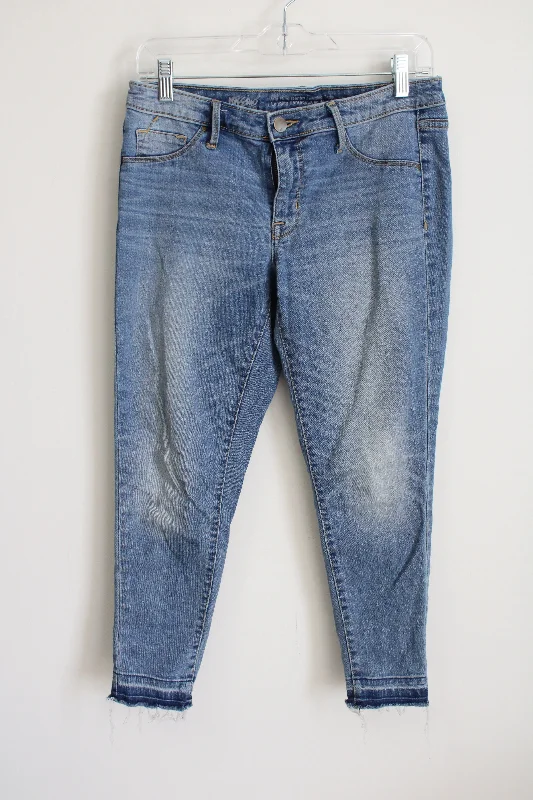 Mossimo Mid Rise Denim Leggings Crop | 8/29 Cozy Lounge Pants Leggings