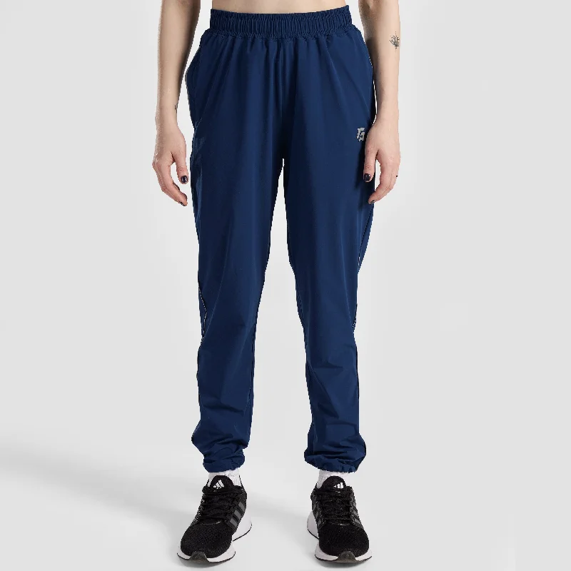 Fusion Tread Trousers (Blue) Trousers fashionable chic