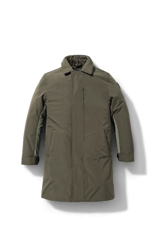 Nord Men's Tailored Trench Coat Anorak Windbreaker Fleece