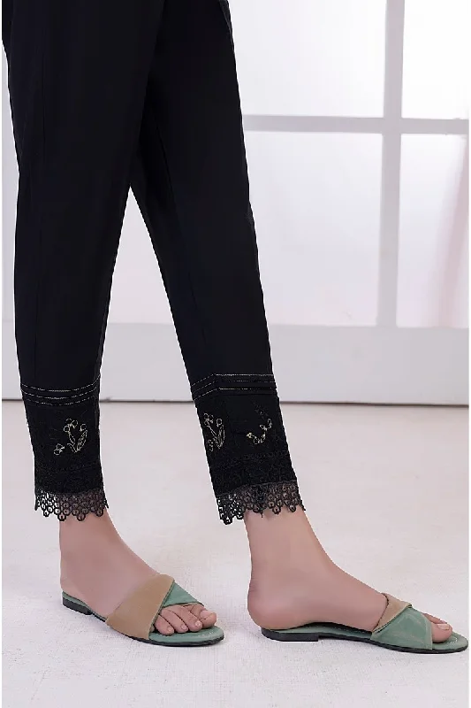 Lakhany 01 Piece Embroidered Trousers - LSM-T-3103 (B) Trousers cozy soft