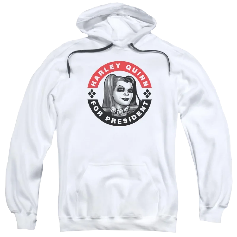 Batman Harley President Circle - Pullover Hoodie Bateau Neck Pullover