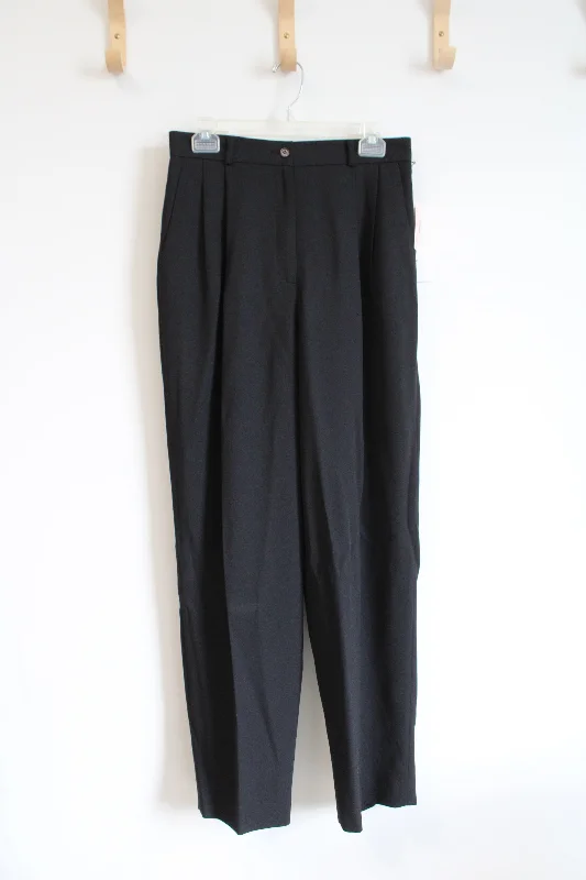 NEW Focus 2000 By Charles Glueck Vintage Black Trousers | 10 Trousers Elastic Waist Soft NEW Focus 2000 By Charles Glueck Vintage Black Trousers | 10 Trousers Elastic Waist Soft