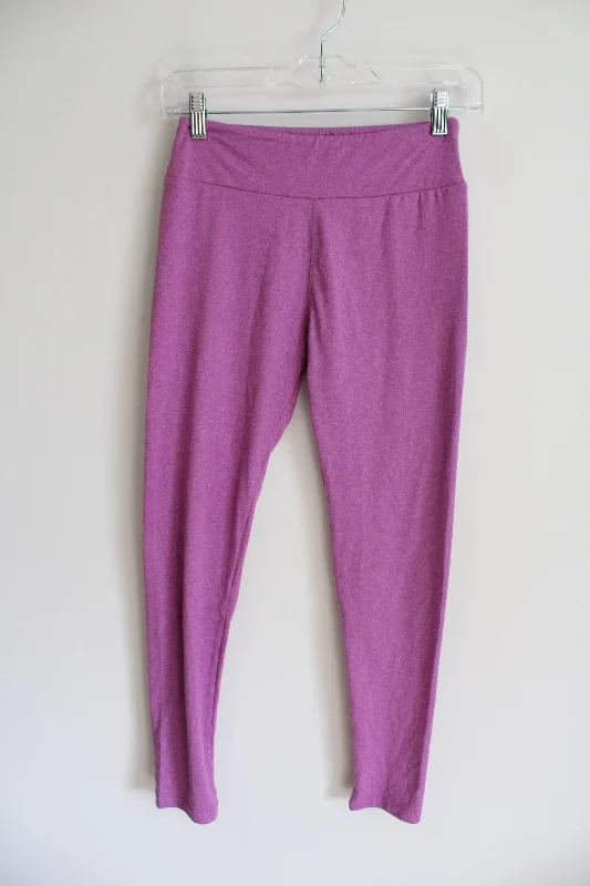 LuLaRoe Purple Pink Leggings | One Size Comfortable Tummy Shaping Leggings