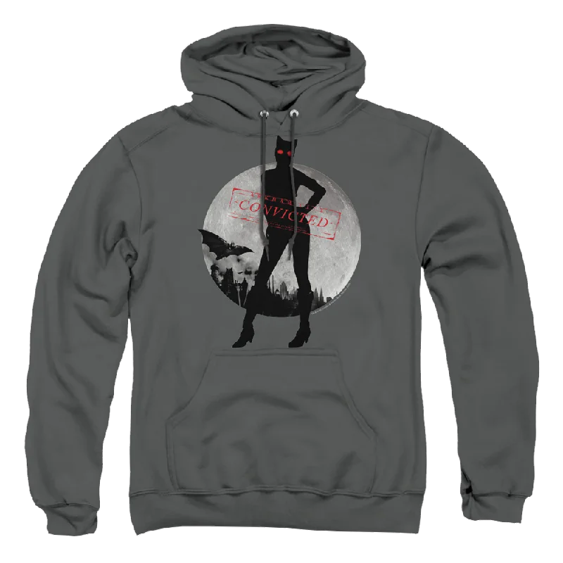 Batman - Arkham Catwoman Convicted - Pullover Hoodie Peter Pan Collar