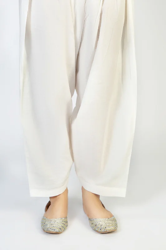 Dyed Cambric Trouser Trousers Print Floral