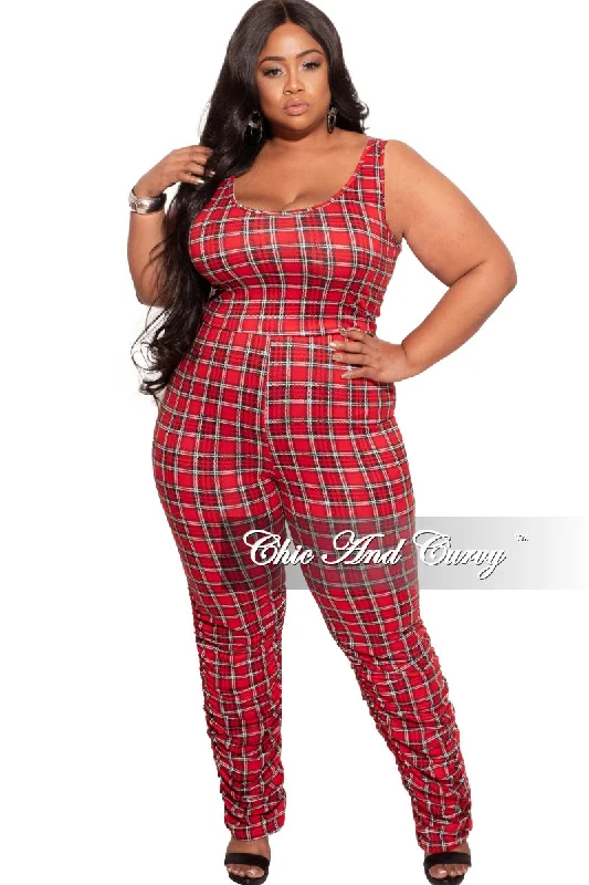Final Sale Plus Size Crop Top with Ruched Pants Set Rayon Velvet Corduroy